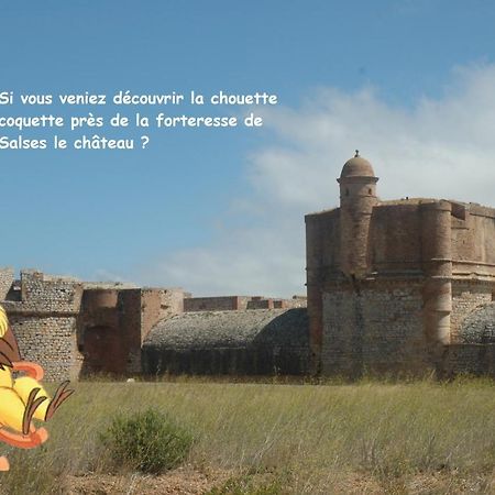 Chouette Coquette Villa Salses-le-Chateau Exterior photo